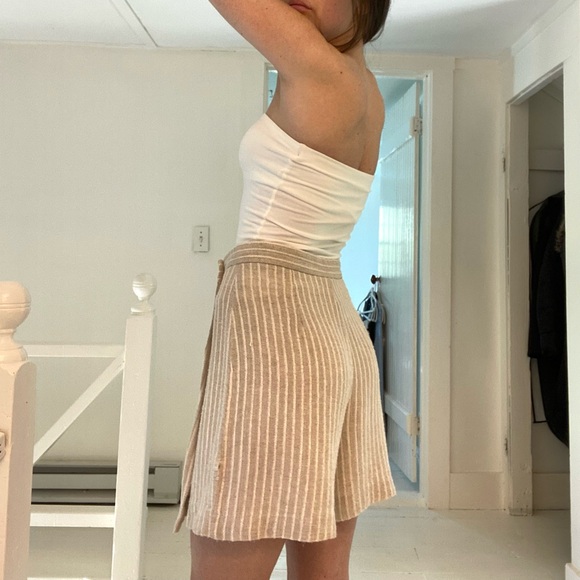 Moda Int’l Vintage 90s Linen Knit Sailor Button Skort - Picture 6 of 11